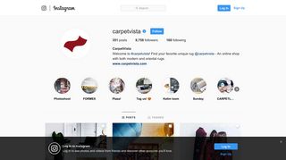
                            9. @carpetvista • Instagram photos and videos