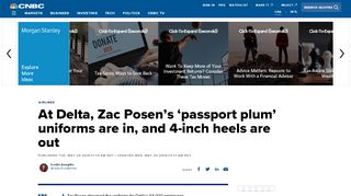 
                            12. At Delta, Zac Posen's 'passport plum' - CNBC.com