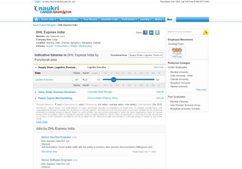 
                            10. at DHL Express India - Naukri Career Navigator