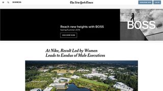 
                            9. At Nike, Revolt Led by Women Leads to Exodus of Male Executives ...