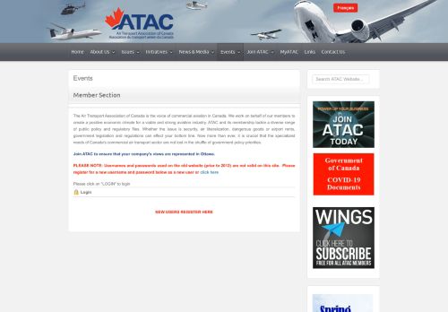 
                            7. ATAC - Member Section