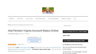
                            7. Atal Pension Yojana Account Status Online