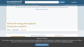 
                            5. Atelier für Fotografie skyphoto · Fotostudio Landshut - KennstDuEinen