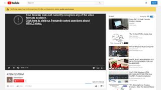 
                            13. ATEN CL5708M - YouTube