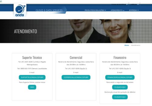 
                            4. Atendimento | Onda - Cloud & Data Services