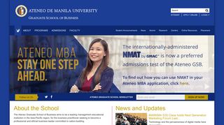 
                            2. Ateneo Graduate School of Business