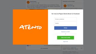 
                            6. Atento Brasil - Já fez o download do app do Pessoas Online ...