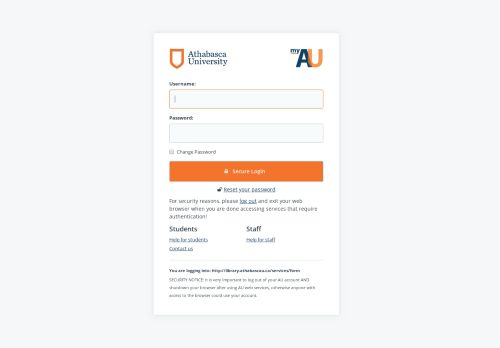 
                            6. Athabasca University - Log In - Athabasca University Library