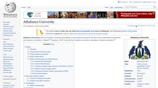 
                            13. Athabasca University - Wikipedia
