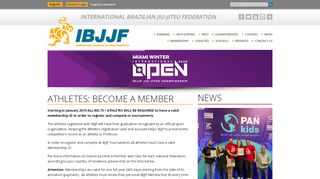 
                            3. Athletes: Become a Member - IBJJF - International Brazilian Jiu-Jitsu ...