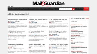 
                            7. Athletics South Africa (ASA) - Mail & Guardian
