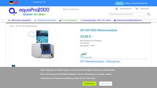 
                            10. ATI ICP-OES Wasseranalyse aquaPro2000