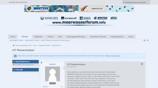 
                            13. ATI Wasseranalyse - Wasserchemie - www.meerwasserforum.info