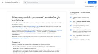 
                            7. Ativar a supervisão para a Conta do Google dos seus filhos - Ajuda do ...