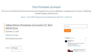 
                            2. Atkarchives Premium Accounts