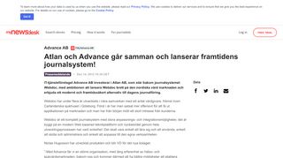 
                            8. Atlan och Advance går samman och lanserar framtidens ...