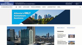 
                            1. Atlanta Business News - Atlanta Business Chronicle