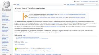 
                            8. Atlanta Lawn Tennis Association - Wikipedia