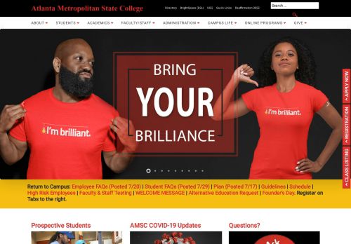 
                            11. Atlanta Metropolitan State College: Homepage