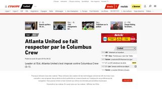 
                            9. Atlanta United se fait respecter par le Columbus Crew - Foot - MLS