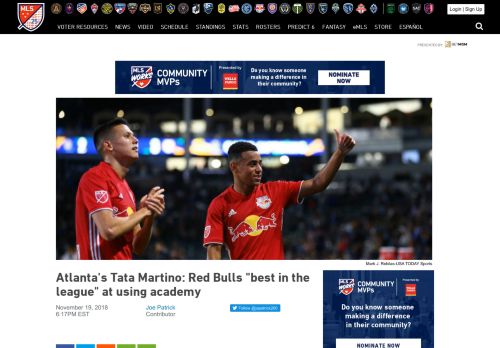 
                            10. Atlanta's Tata Martino: Red Bulls 