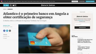 
                            10. Atlantico é o primeiro banco em Angola a obter certificação de ...