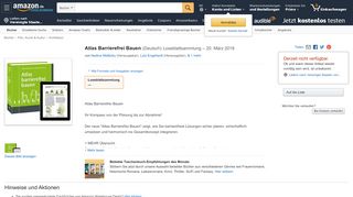 
                            7. Atlas Barrierefrei Bauen: Amazon.de: Nadine Metlitzky, Lutz ...