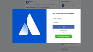 
                            9. Atlassian - Atlassian University is offering free... | Facebook