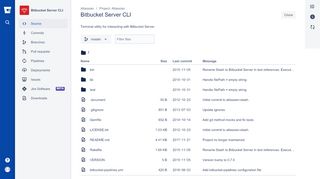 
                            10. atlassian / Bitbucket Server CLI — Bitbucket