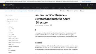 
                            7. Atlassian Jira/Confluence – Administratorhandbuch: Azure Active ...