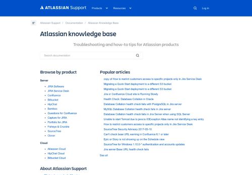 
                            13. Atlassian knowledge base - Atlassian Documentation