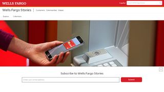 
                            12. ATM banking made even easier - Wells Fargo Stories