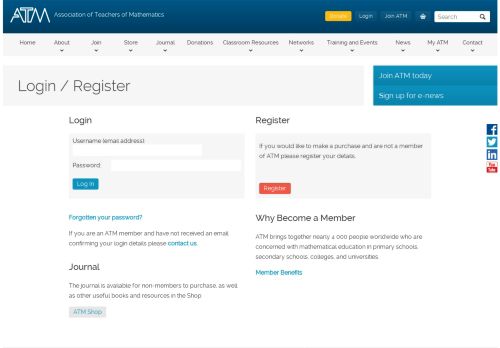 
                            9. ATM Login – Register - Association of Teachers of ...