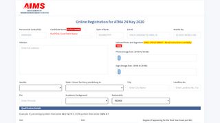 
                            2. ATMA Online Registration