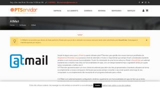 
                            9. ATMail - Cliente WebMail cPanel | Alojamento Email | PTServidor