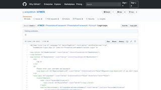
                            9. ATMOS/Login.aspx at master · andydittrich/ATMOS · GitHub