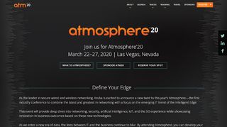 
                            7. Atmosphere 2019 - Aruba Networks