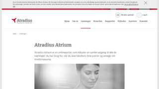 
                            2. Atradius Atrium | Kundeportal for kreditforsikring