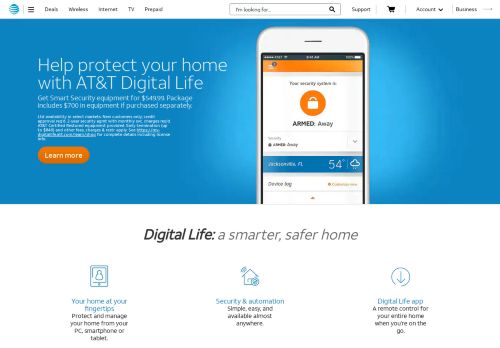 
                            2. AT&T Digital Life - Home Security & Automation Systems