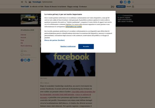 
                            6. Attacco a Facebook, hanno violato anche il mio account? Tutte le ...