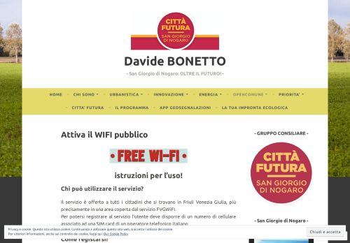 
                            13. Attiva il WIFI pubblico – Davide BONETTO