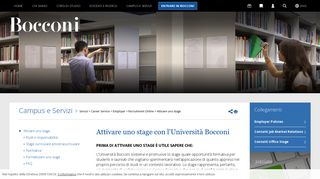 
                            3. Attivare uno stage con l'Università Bocconi - Università Bocconi Milano