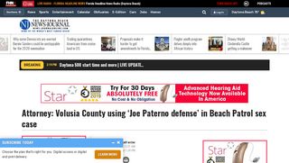 
                            13. Attorney: Volusia County using 'Joe Paterno defense' in Beach Patrol ...