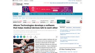 
                            9. Attune Technologies develops a software that helps medical devices ...