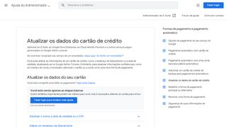 
                            10. Atualizar os detalhes da forma de pagamento - Ajuda do ...