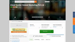 
                            7. Atwal Sunder Grewal Marketing Pvt Ltd, Goraya - Atwal Sundar ...