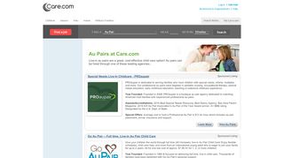 
                            13. Au Pair Care - Find Local Au Pair Agencies - Care.com