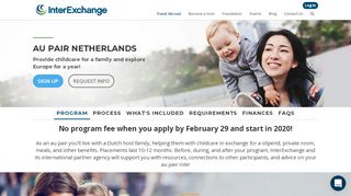 
                            7. Au Pair Netherlands - InterExchange
