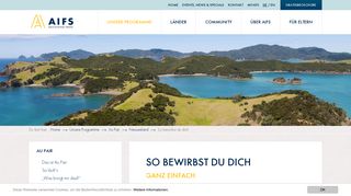 
                            5. Au Pair Neuseeland | So kannst du dich bewerben | AIFS - AIFS