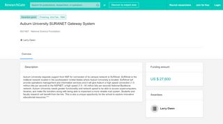 
                            13. Auburn University SURANET Gateway System | National Science ...